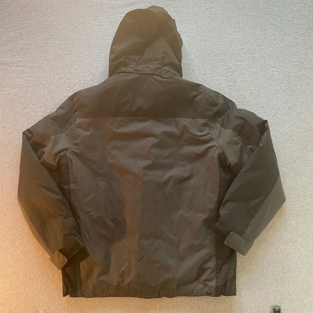 Zeroxposur 3-in-1 Systems Jacket Mens Medium Grey Black ThermoCloud Hooded Coat
